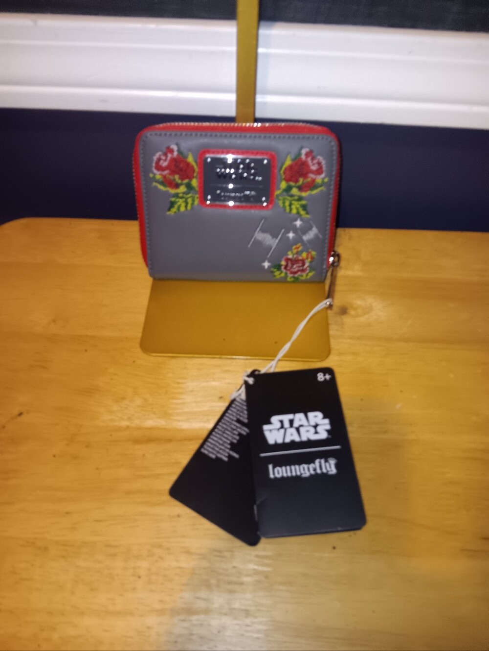Loungefly Star Wars Home Of The Datk Side Zip Wallet